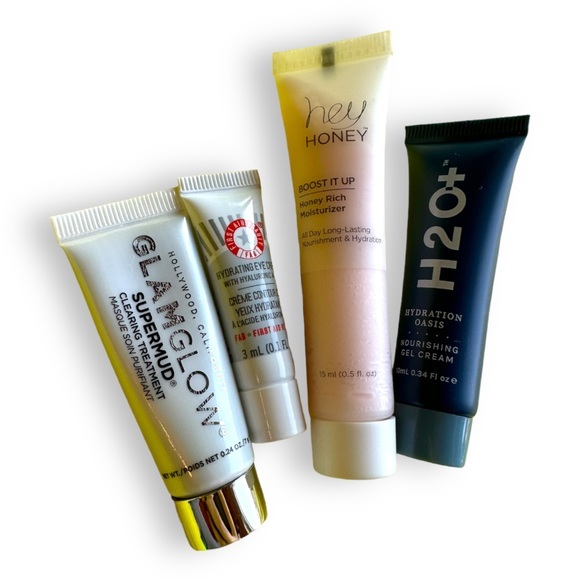 Sephora Skincare 5 Piece Sample Set Glamglow Sand Sky H2oh Hey